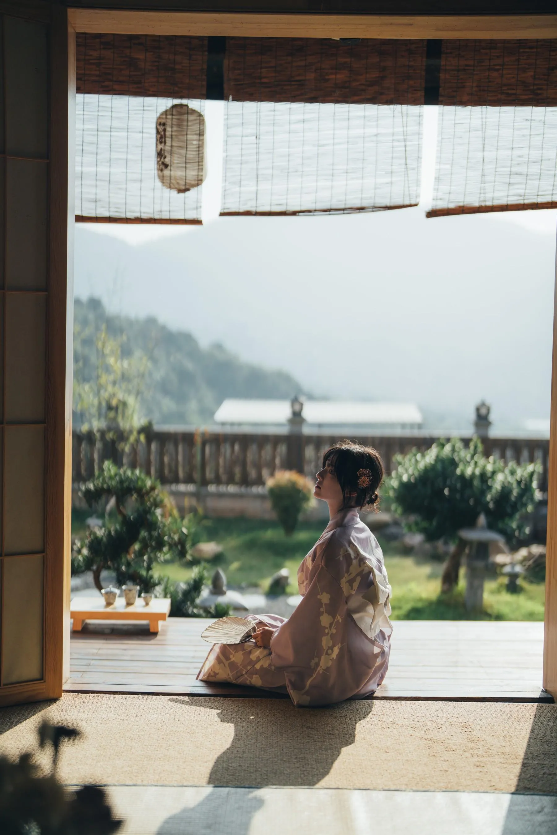 [YITUYU艺图语]2022.02.09 和风物语，日式庭院里的少女写真 dudu [56P]插图8